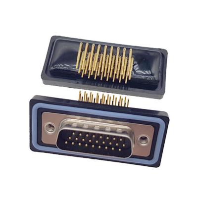 D-SUB-26P公頭90度高密度防水車針連接器