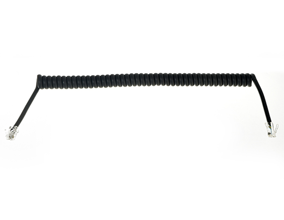 彈簧線4P電話線 用于航空工業(yè)設備0. 5M 1M 1.5M