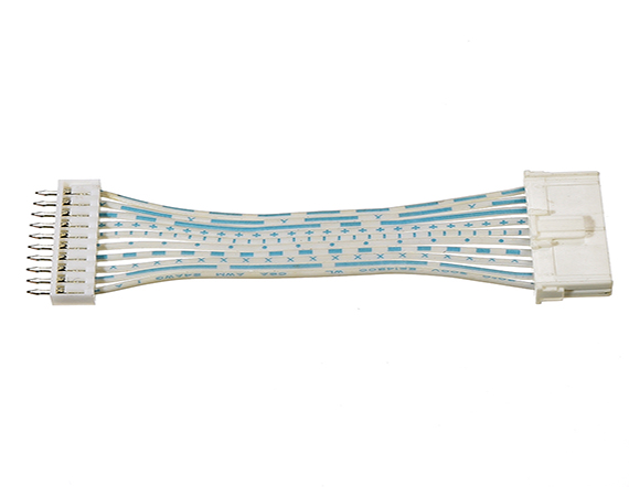 XH2.54間距雙頭端子SAN-10P公頭接線束